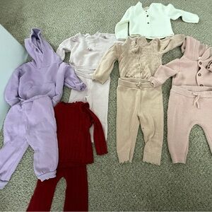 Baby girl outfit bundle